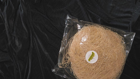 Guella ou magnon Djampé - Éponge exfoliante en fibre naturelle